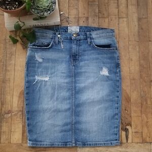 Current Elliott Jean pensil skirt.